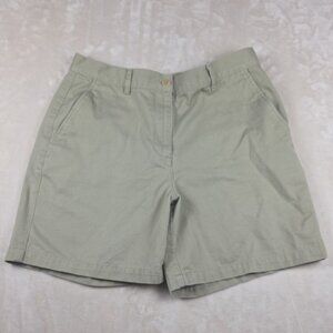 Lauren Ralph Lauren Women’s Khaki Shorts Size 8 100% Cotton